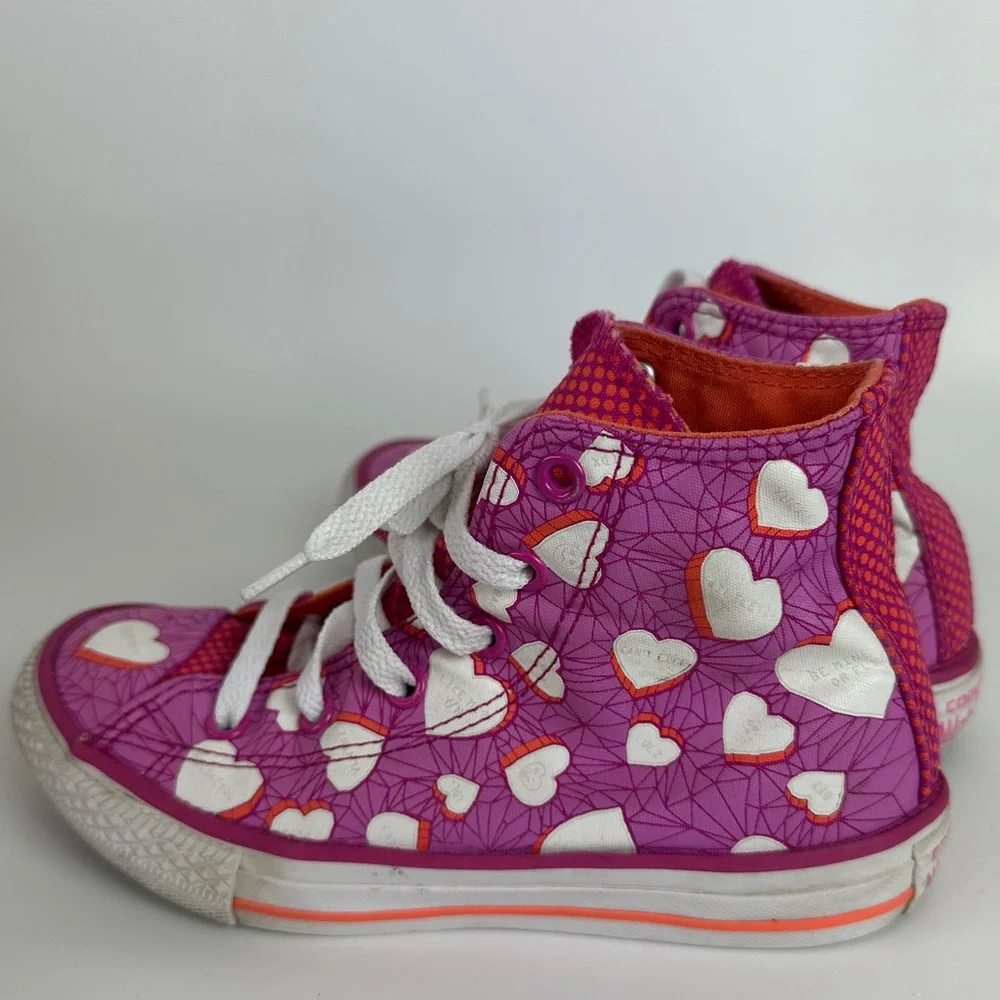 Converse Chuck Taylor All Star Valentines High Top Magenta Glow/Wild Mango/White